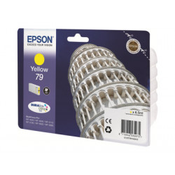 Epson 79 - 6.5 ml - žlutá - originální - inkoustová cartridge - pro WorkForce Pro WF-4630DWF, WF-4640DTWF, WF-5110DW, WF-5190DW, WF-5620DWF, WF-5690DWF