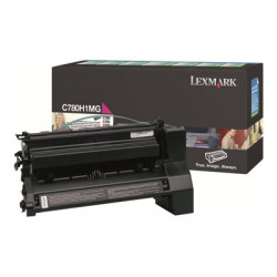 Lexmark - Vysoká výtěžnost - purpurová - originální - kazeta s barvivem LCCP, LRP - pro Lexmark C780dn, C780dtn, C780n, C782dn, C782dtn, C782n, X782e