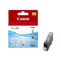 Canon CLI-521C - 9 ml - azurová - originální - inkoustový zásobník - pro PIXMA iP3600, iP4700, MP540, MP550, MP560, MP620, MP630, MP640, MP980, MP990, MX860, MX870