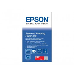 Epson Proofing Paper Standard - Polomatný - 9 mil - Role (111,8 cm x 30,5 m) - 240 g m2 - 1 role nátiskový papír - pro Stylus Pro 11880, Pro 98XX; SureColor SC-P10000, P20000, P8000, P9000, P9500, T7000, T7200