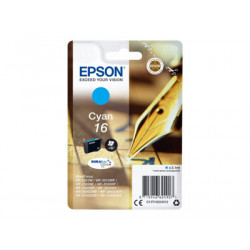 Epson 16 - 3.1 ml - azurová - originální - inkoustová cartridge - pro WorkForce WF-2010, 2510, 2520, 2530, 2540, 2630, 2650, 2660, 2750, 2760