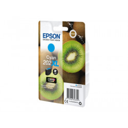 Epson 202XL - 8.5 ml - Vysoká kapacita - azurová - originální - blistr - inkoustová cartridge - pro Expression Premium XP-6000, XP-6005, XP-6100, XP-6105
