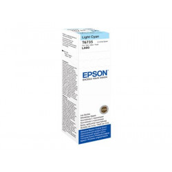 Epson T6735 - 70 ml - světle azurová - originální - doplnění inkoustu - pro Epson L1800, L800, L805, L810, L850
