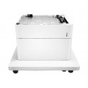 HP Paper Feeder and Stand - Základna tiskárny s podavačem médií - 550 listy v 1 zásobník(y) - pro Color LaserJet Managed E65150, E65160; Color LaserJet Managed Flow MFP E67660