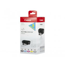 Canon PGI-9 PBK C M Y GY Multi-Pack - 5-balení - šedá, žlutá, azurová, purpurová, foto černá - originální - inkoustový zásobník - pro PIXMA iX7000, MX7600, Pro9500, Pro9500 Mark II