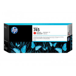 HP 745 - 300 ml - Vysoká kapacita - chromová červená - originální - DesignJet - inkoustová cartridge - pro DesignJet HD Pro MFP, Z2600 PostScript, Z5600 PostScript