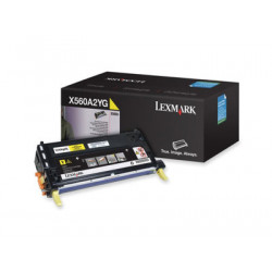 Lexmark - žlutá - originální - kazeta s barvivem - pro Lexmark X560dn, X560n