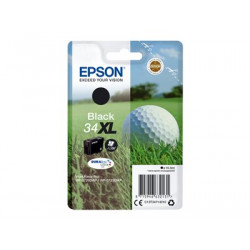 Epson 34XL - 16.3 ml - XL - černá - originální - blistr - inkoustová cartridge - pro WorkForce Pro WF-3720, WF-3720DWF, WF-3725DWF