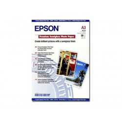 Epson Premium - Pololesklý - A3 (297 x 420 mm) - 251 g m2 - 20 listy fotografický papír - pro SureColor SC-P700, P7500, P900, T2100, T3100, T3405, T5100, T5400, T5405