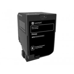 Lexmark - Černá - originální - kazeta s barvivem LCCP, Lexmark Corporate - pro Lexmark CS720de, CS720dte, CS725de, CS725dte, CX725de, CX725dhe, CX725dthe