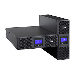 EATON UPS 9SX 6000i, On-line, Rack 3U Tower, 6kVA 5,4kW, svorkovnice + výstup 8 2x IEC C13 C19, USB, displej, sinus