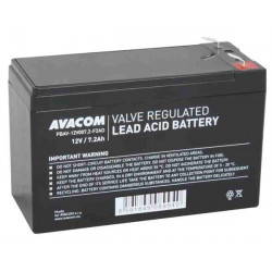 Avacom baterie 12V 7,2Ah F2 DeepCycle (PBAV-12V007,2-F2AD)