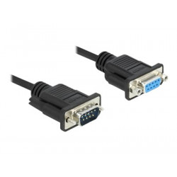 Serial Cable RS-232 D-Sub9 male to femal, Serial Cable RS-232 D-Sub9 male to femal