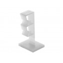 Cable holder with 2 feed-through self-ad, Cable holder with 2 feed-through self-ad
