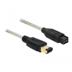 Cable FireWire 9 pin male  6 pin male 1, Cable FireWire 9 pin male  6 pin male 1