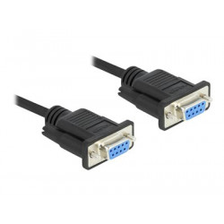 Serial Cable RS-232 D-Sub 9 female to fe, Serial Cable RS-232 D-Sub 9 female to fe