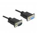 Serial Cable RS-232 D-Sub9 male to femal, Serial Cable RS-232 D-Sub9 male to femal