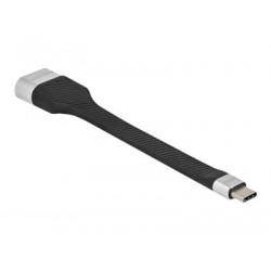 Delock FPC plochý stuhový kabel, USB Type-C™ na HDMI (DP Alt Mode) 4K 60 Hz, 14 cm