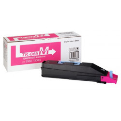 Kyocera originální toner TK865M, magenta, 12000str., 1T02JZBEU0, Kyocera 250Ci 300Ci
