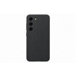 Samsung Kožený zadní kryt pro Samsung Galaxy S23, černá