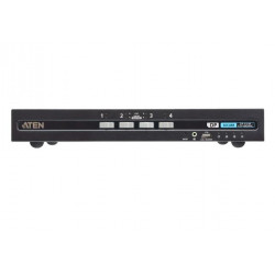 ATEN CS1184DP4C 4portový zabezpečený KVM přepínač USB DisplayPort s CAC (kompatibilní s PSD PP v4.0) 