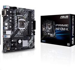 ASUS PRIME H410M-K soc.1200 H410 DDR4 mATX D-Sub DVI-D