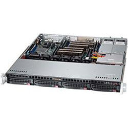 SUPERMICRO 1U chassis 4x 3,5" HS SAS SATA, 505W (Platinum)