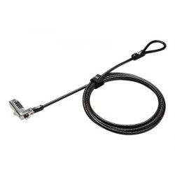 Kensington Slim NanoSaver Combination Laptop Lock - Bezpečnostní kabelový zámek (balení 25)