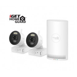 iGET HOMEGUARD HGNVK88002P - Kamerový systém s bateriovým provozem kamer a inovativní SMART detekcí pohybu, FullHD