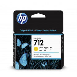 HP 712 Inkoustová náplň žlutá (29ml); 3ED69A