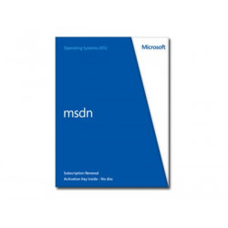 Microsoft MSDN Operating Systems 2012 - Obnovení balíčku předplatného ( 1 rok ) - 1 uživatel - Win - angličtina