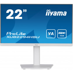 22" iiyama XUB2294HSU-W2: VA,FHD,HDMI,DP,pivot