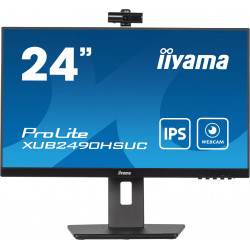 24" iiyama XUB2490HSUC-B5: IPS,FHD,VGA,HDMI,DP,cam