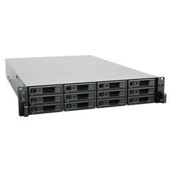 Synology SA3410 12-bay NAS, rack 2U, Intel Xeon D-1543, 16GB ECC, 2x PCIe, SAS SATA, 2 4x 10 1GbE, eSATA, 2x zdroj