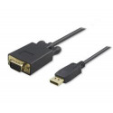 PremiumCord DisplayPort na VGA kabel 1m M M