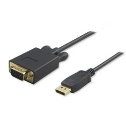 PremiumCord DisplayPort na VGA kabel 3m M M