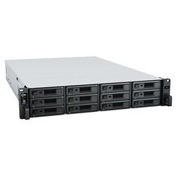 Synology SA6400 12-bay NAS, rack 2U, AMD EPYC 7272, 32GB ECC, 2x PCIe, SAS SATA, 2 4x 10 1GbE, 8x eSATA, 2x zdroj