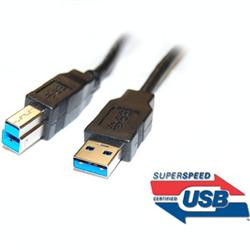 PremiumCord Kabel USB 3.0 Super-speed 5Gbps A-B, 9pin, 2m