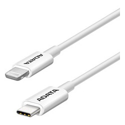 ADATA kabel USB-C na Lightning bílý