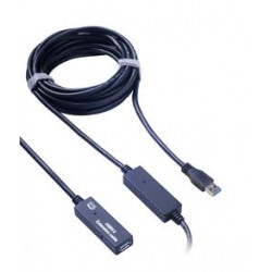 PremiumCord USB 3.0 repeater a prodlužovací kabel A M-A F 10m