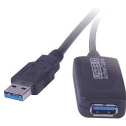 PremiumCord USB 3.0 repeater a prodlužovací kabel A M-A F 5m