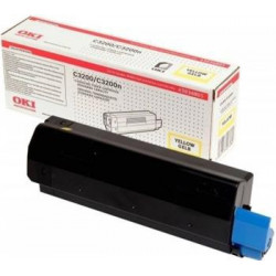 Toner OKI C3200, yellow, 43034805, 1500s, O