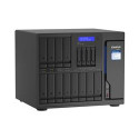 QNAP TVS-h1688X-W1250-32G (Xeon 3,3GHz, ZFS, 32GB ECC RAM, 12x 3,5"+ 4x 2,5", 2x M.2 NVMe, 4x2,5GbE)