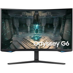 Samsung Odyssey G65B 32" prohnutý 2560x1440 VA 1ms 350 cd m2 DP HDMI USB LAN WiFi BT VESA PIVOT černý