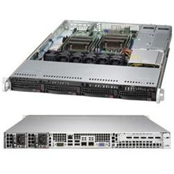 SUPERMICRO 1U chassis 4x 3,5" HS SAS SATA, 2x700W (80PLUS Platinum)