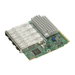 SUPERMICRO AIOM Quad-Port 10GbE(2xRJ45 & 2xSFP+) Based on Intel X710