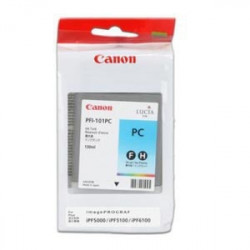 Canon originální ink PFI101 PC, photo cyan, 130ml, 0887B001- prošlá expirace (2020)