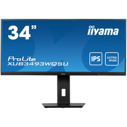 Iiyama ProLite XUB3493WQSU-B5 LCD IPS/PLS 34" 3440 x 1440 4ms 400nitů 1000:1 75Hz Repro Černá