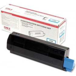 Toner OKI C5250, 5450, 5500, C5510MFP, C5540MFP, cyan, 42127456, 5000s, O