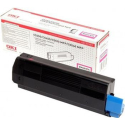 Toner OKI C5250, 5450, 5500, C5510MFP, C5540MFP, magenta, 42127455, 5000s, O